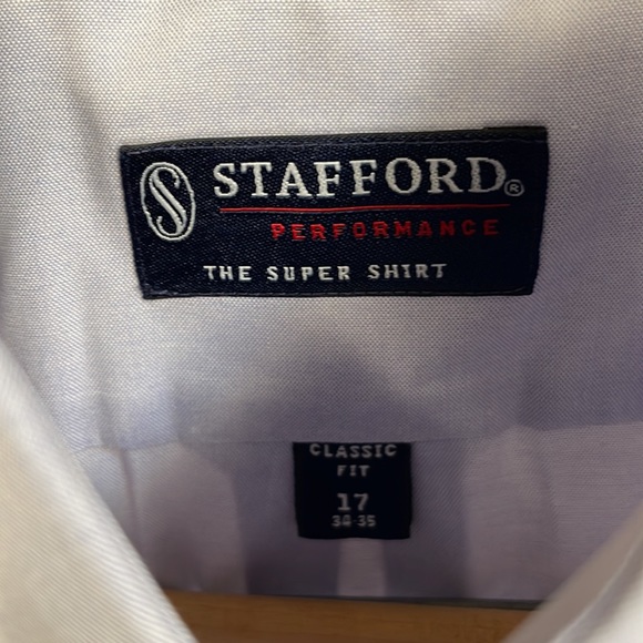 Stafford Long Sleeve Men’s Dress Shirt - Picture 2 of 4